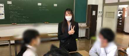 秋田県羽後中学校の学級活動にゲスト講師として参加してきました！