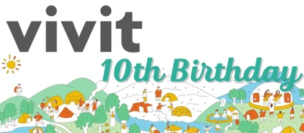 vivitが10回目の誕生日を迎えました！