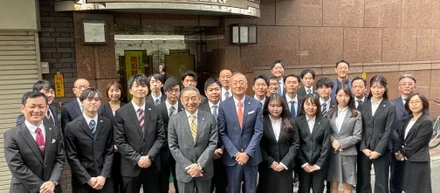 23年度入社式を行いました！