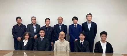 新しい仲間を迎えて入社式を行いました