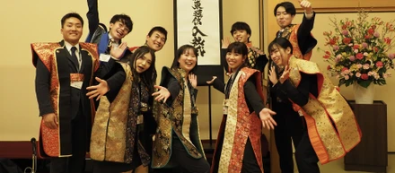 広告業界で天下を目指す新武将9名現る～23卒入社式in名古屋城本丸御殿！