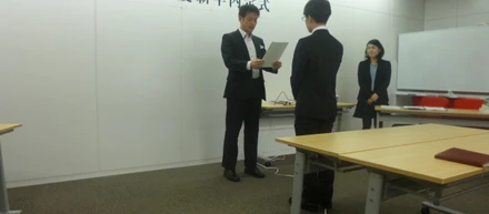 2017年度入社内定式