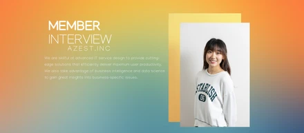 【Member interview】新しいことに挑戦し続ける会社で、技術も人間力も磨く。インターン→新卒入社社員のご紹介