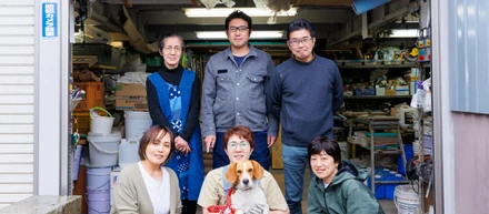 看板犬のはなし。
