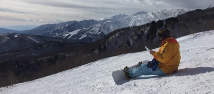 The Snow Is On The Mountains