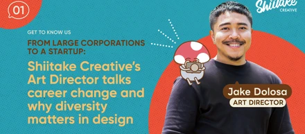From large corporations to a startup: Shiitake Creative’s Art Director talks career change and why diversity matters in design