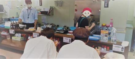 店舗見学に来てくれてありがとう。