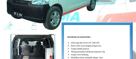SHOWROOM MOBIL AMBULANCE