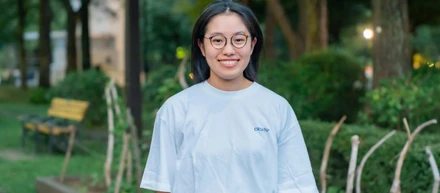 “働く”イメージをアップデートさせるために始めたインターン。彼女が目指す“グローバルで働くかっこいい人”