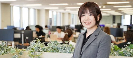 新卒入社2年目 ビジネス職社員インタビュー｜大槻 春歌