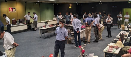タミヤ社員によるモノづくりの展示会です！