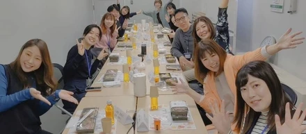 会長社長との社内ランチ会♪