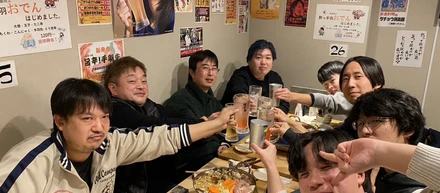 一年を振り返り　忘年会