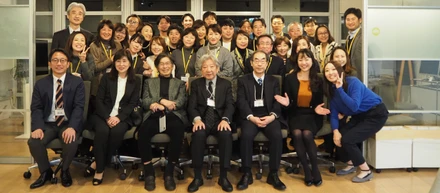 オフィスでの久々の新年会