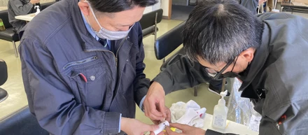 第１回：経営方針発表会ではロケット作り。