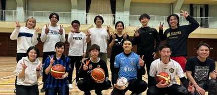 【フットサル・バスケ部】⚽️合同球技大会開催🏀【目黒区立駒場体育館】
