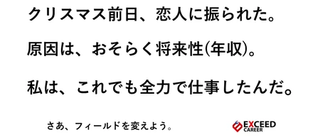 フィールドを変えよう。