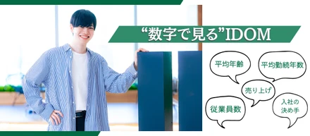 “数字でみる”IDOM！カルチャーがまるっとわかる！