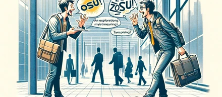 謎のあいさつ『おす！』と『ぞす！』についての考察 #社長の飲酒ブログシリーズ