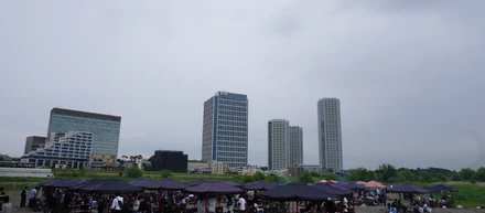 【イベント】BBQ in 玉川を開催！あいにくの曇天！