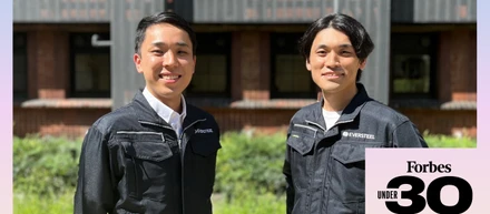 Forbes 30 Under 30 Asiaに創業者の田島と佐伯が選出されました！