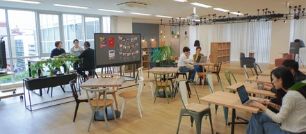 イベントもミーティングもランチでも！「もっとおもしろく」を生み出すスペース「ペパステ」をご案内！
