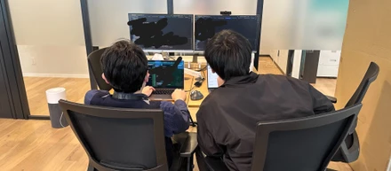 ペアプロって、いつ見ても感動。