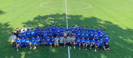立正大学サッカー部を訪問しました！