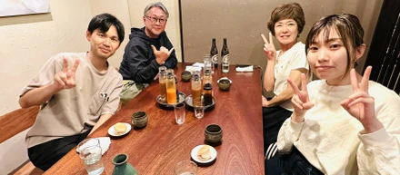プロジェクト中締め！食事会を開催しました！