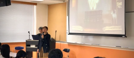総合的な探究の授業で講演を実施しました！