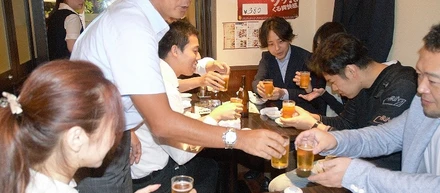 ビーダッシュのキックオフ＆歓送迎会！6名の新メンバー加入