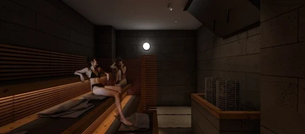 8月8日に東京・東麻布にオープンする女性専用サウナ「スゴイサウナ」の空間演出を担当