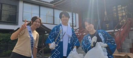 早起きは三文の徳！地ブラメンバーは大江戸清掃隊の一員です！