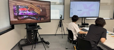 8/6　学生が遊びに来てくれました！