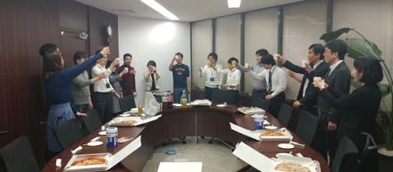 GVA TECH株式会社とのピザ会を開催しました！