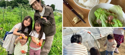 続・子どもと楽しむ自産自消。2年たって家族が増え、夫が菜園仲間に！