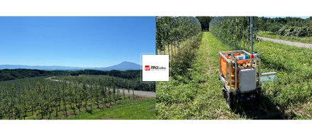 〈Mobile Mover〉RTK-GNSS自動走行による除草剤散布の実証実験　青森編