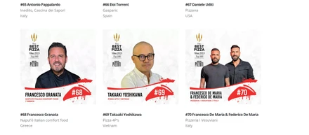 ミラノで開催「The Best Pizza2024 」授賞式。Pizza 4P'sのピザ職人 吉川貴朗が世界トップ100に！