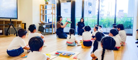 幼児教室のお仕事の様子