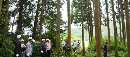 森林と都会をつなぎ、木材の価値を作りたいという話