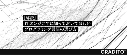 ［解説］ITエンジニアに知っておいてほしいプログラミング言語の選び方