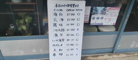 誕生日休暇と呼子のイカ