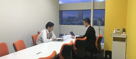 月に１回の社長面談の様子を公開！