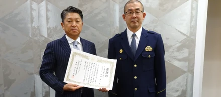 神奈川県川崎臨港警察署と協定を結び、地域の災害支援にも取り組んでいます。