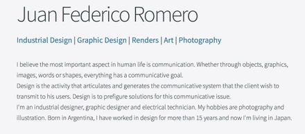 My online portfolio