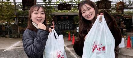 【社員旅行③】締めくくりは地元グルメとぶどう狩り！