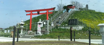 【センター（八戸）れぽーと】蕪嶋神社再建へ