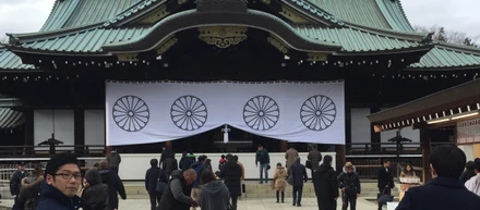 毎年恒例の靖国神社へ初詣！