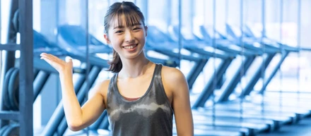 「デビューおめでとう！」会員さんからの花束に自信