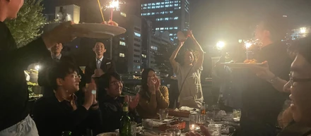 アイガーの飲み会の様子